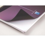 Oxford Office Urban Mix carnet de notes, 180 pages, ft 9 x 14 cm, quadrillé 5 mm, couleurs assorties