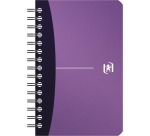Oxford Office Urban Mix carnet de notes, 180 pages, ft 9 x 14 cm, quadrillé 5 mm, couleurs assorties