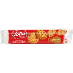 Lotus speculoos fourrés, 150 g, crème de spéculoos, paquet de 9 rouleaux