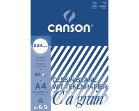 DE_BLOC DESSIN C A GRAIN A4 224GR