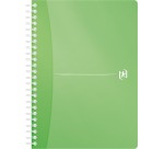 Oxford Office My Colours cahier à reliure spirale, 180 pages, ft A5, quadrillé 5 mm, couleurs assorties