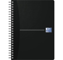 EN_OXFORD CAHIER SPIR BLACK A5 L