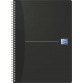 Oxford Office Essentials spiraalschrift, 180 bladzijden, ft A4, gelijnd, zwart