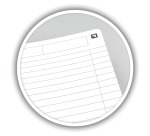 Oxford Office Essentials spiral-bound notebook, 180 pages, A4 size, lined, black
