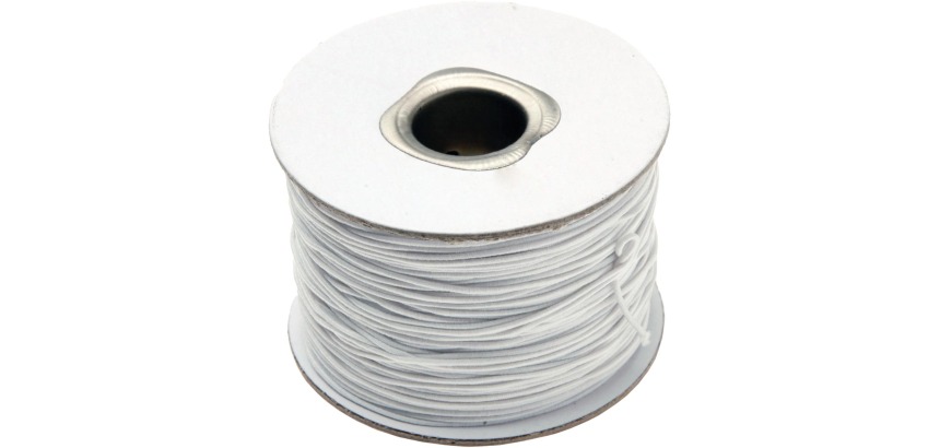Bouhon elastic thread, ft 100 m x 1 mm