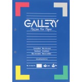 Gallery bloc de cours, ligné, papier de 80 g/m²