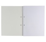 Gallery cursusblok, ft A4, 80 g/m², 2-gaatsperforatie, geruit 5 mm, 100 vel