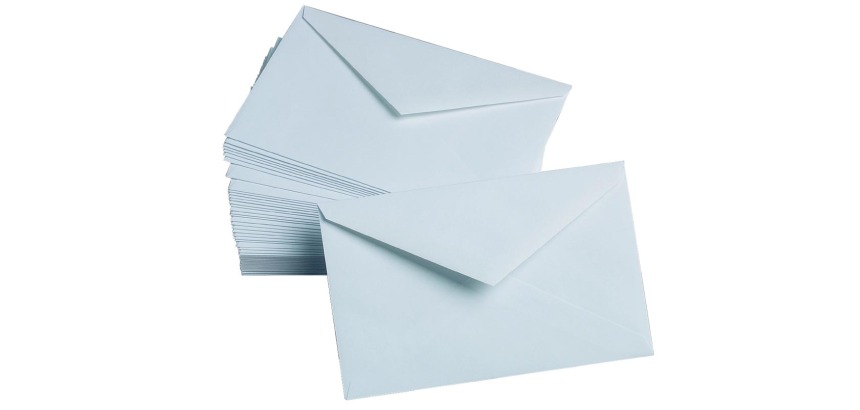 Gallery enveloppen ft 90 x 140 mm, gegomd, pak van 50 stuks