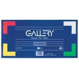 Galerieumschläge, Größe 114 x 229 mm, gummiert, Packung mit 50 Stück