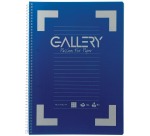 Gallery Traditional spiraalschrift ft A4, geruit 5 mm, geassorteerde kleuren, 160 bladzijden