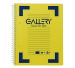 Gallery Traditional spiraalschrift ft A5, gelijnd, geassorteerde kleuren, 160 bladzijden