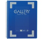 Gallery Traditional spiraalschrift ft A5, gelijnd, geassorteerde kleuren, 160 bladzijden