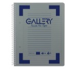 Gallery Traditional spiraalschrift ft A5, gelijnd, geassorteerde kleuren, 160 bladzijden