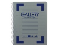 Gallery Traditional spiraalschrift ft A5, gelijnd, geassorteerde kleuren, 160 bladzijden