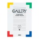 Gallery papier calque, ft 21 x 29,7 cm (A4), bloc de 20 feuilles