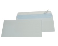 Gallery enveloppen ft 114 x 229 mm, stripsluiting, doos van 500 stuks