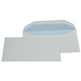 Gallery envelopes, size 114 x 229 mm, gummed, no window