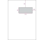 Gallery enveloppen ft 229 x 324 mm, venster rechts, stripsluiting, binnenzijde grijs, doos van 250 stuks