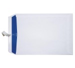 Gallery enveloppen ft 230 x 310 mm, stripsluiting, binnenzijde blauw, doos van 250 stuks