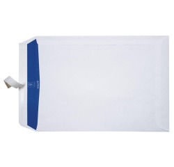 Gallery enveloppes, Ft 230 x 310 mm, bande adhésive, sans fenêtre