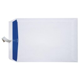 Gallery enveloppen ft 230 x 310 mm, stripsluiting, binnenzijde blauw, doos van 250 stuks