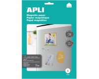 Apli papier aimanté, paquet de 3 feuilles