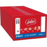 Lotus gâteaux Luxe Assorti, assortiment de gâteaux, boîte de 210 pièces