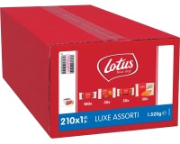 Lotus gâteaux Luxe Assorti, assortiment de gâteaux, boîte de 210 pièces