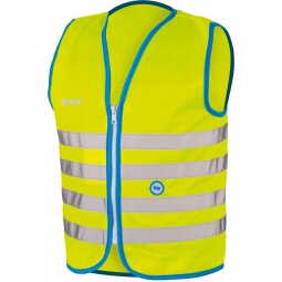 Wowow Fun Jacket gilet de sécurité, jaune, S (enfant)