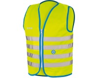 Wowow Fun Jacket gilet de sécuité, jaune, enfant