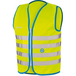 Wowow Fun Jacket gilet de sécuité, jaune, enfant