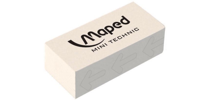 Maped gomme Technic 300, mini, blanc