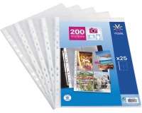 Viquel geperforeerde showtas voor foto's, pak van 25 stuks