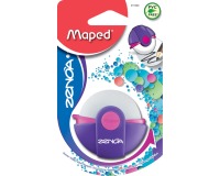 Maped gomme Zenoa, couleurs assorties, blister de 1 pièce