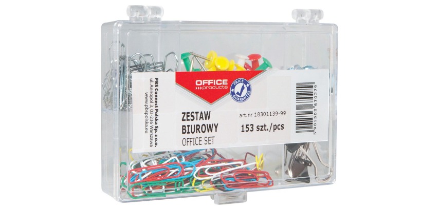 OFFICE products office set, 153 pieces