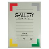 Gallery tekenpapier, 190 g, ft 29,7 x 42 cm, A3,  extra zwaar houtvrij papier, blok van 20 vel