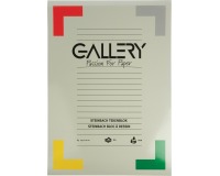 Gallery Steinbach tekenpapier, 200 g, ft 29,7 x 42 cm, A3, gekorreld, blok van 20 vel