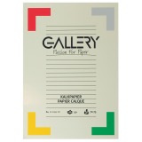 Gallery papier calque, ft 21 x 29,7 cm (A4), bloc de 50 feuilles