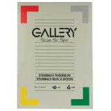 Gallery Steinbach tekenpapier, 250 g, ft 21 x 29,7 cm, A4, gekorreld, blok van 20 vel