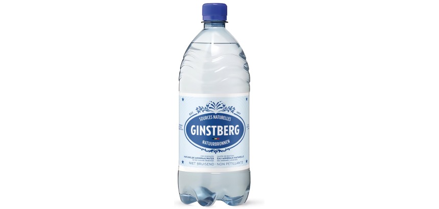 Ginstberg natuurlijk mineraalwater, niet bruisend, fles van 1 l, pak van 6 stuks