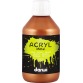 Darwi acrylverf Metal effect, flacon van 250 ml, brons