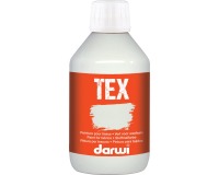 Darwi peinture textile Tex, 250 ml, blanc