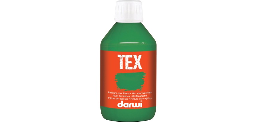 Darwi peinture textile Tex, 250 ml, vert foncé