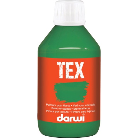 Darwi textielverf Tex, 250 ml, donkergroen