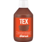Darwi Tex textile paint, 250 ml, dark brown