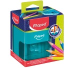 Maped battery-operated electric sharpener, in a dispenser box