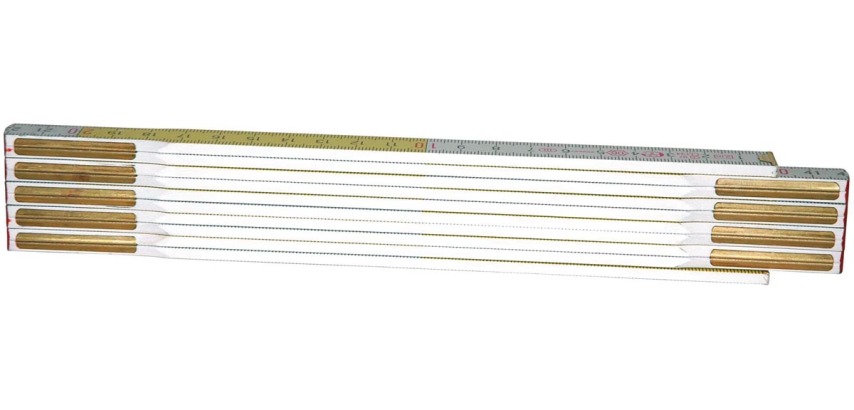 Stanley Faltmeter, 15 mm x 2 m, weiß/gelb
