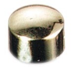 Maped magnets, 10 mm, gold, blister pack of 8 pieces