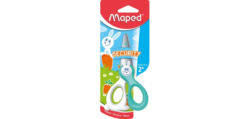 Kinderschaar Maped KidiCut 12cm assorti