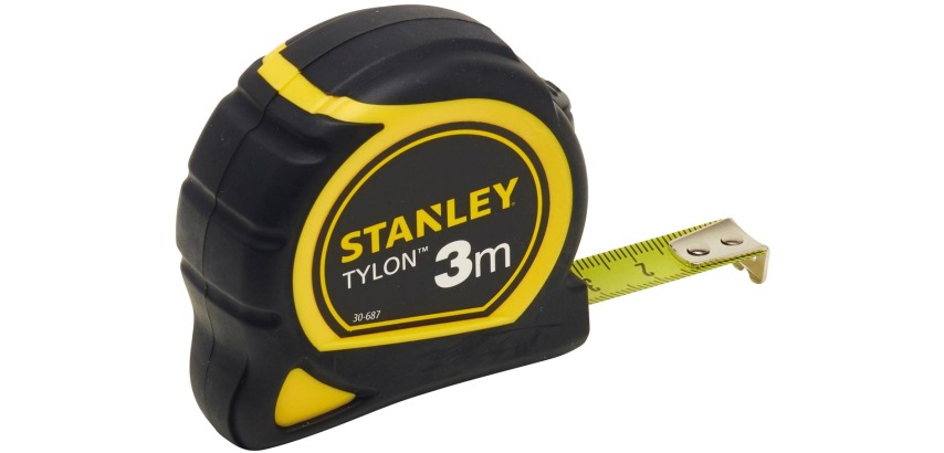Stanley Tylon tape measure, 12.7 mm x 3 m